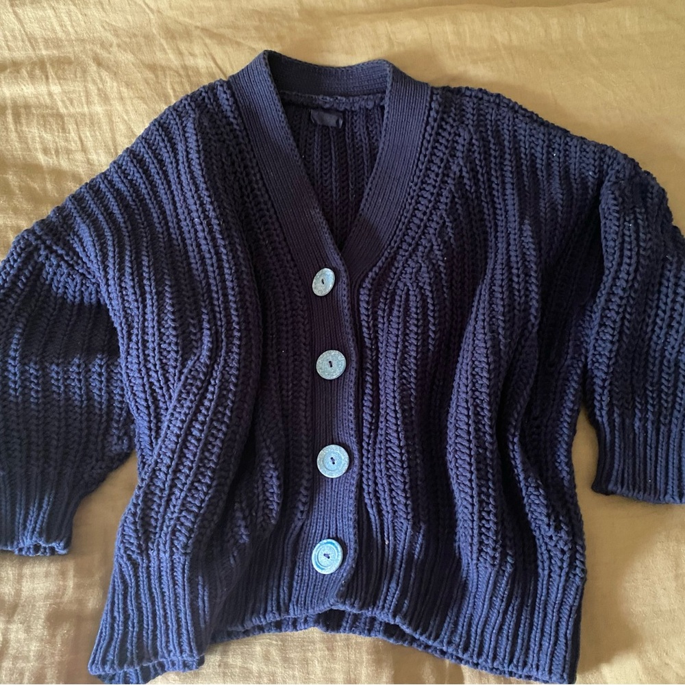 Babaa cardigan no 18. Navy blue